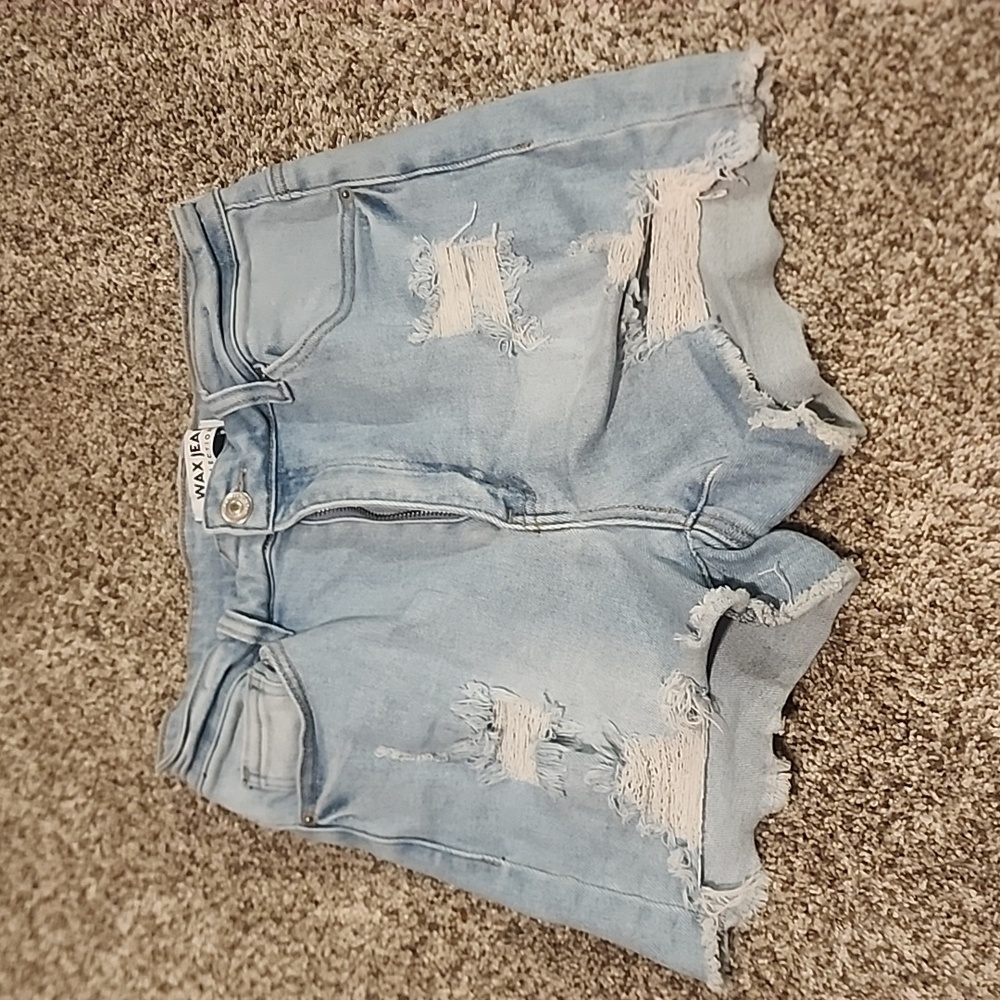 Jean shorts high waist